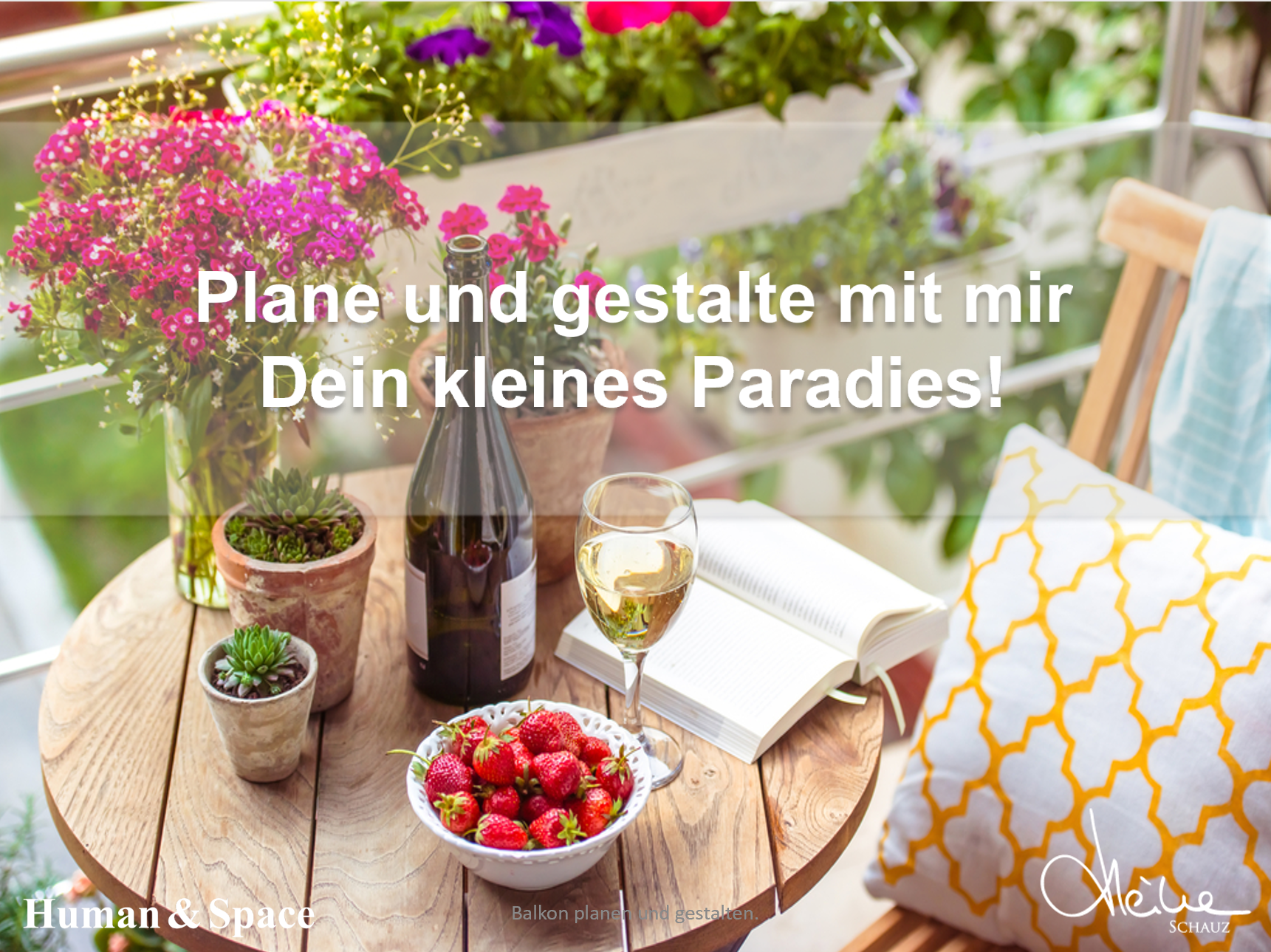 Kurs Balkon und Terrasse gestalten Kurs Balkon und Terrasse gestalten