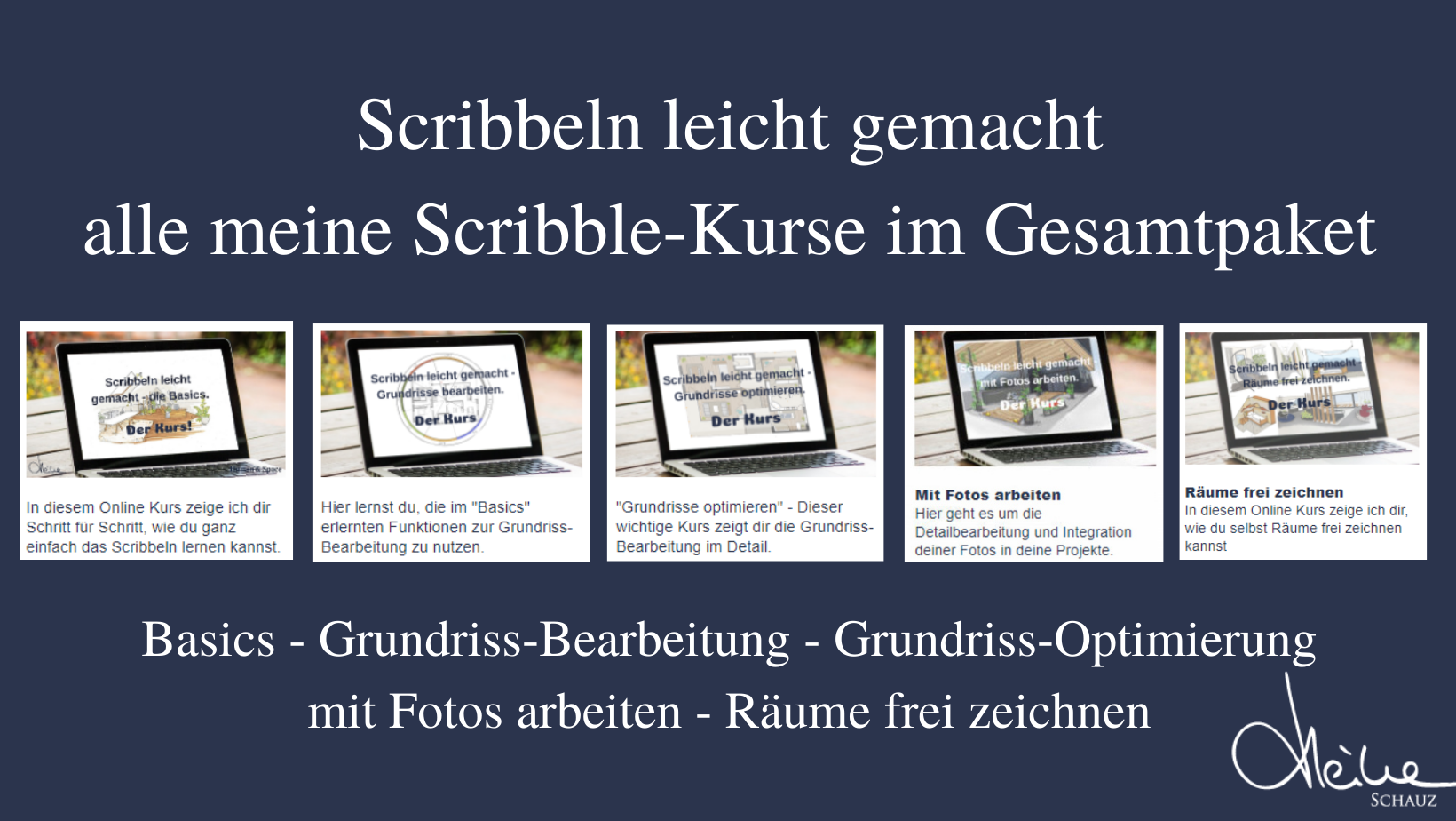 5 Scribble-Kurse