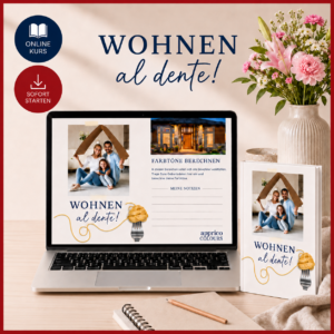 Onlinekurs | WOHNEN "al dente" - wenn Du mit Deinem Zuhause nicht fertig wirst.